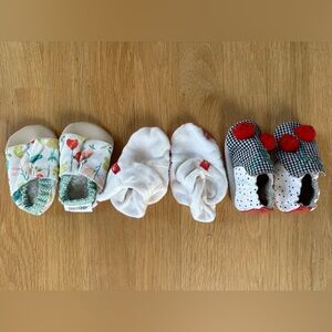 Baby Bootie Bundle for Baby Girl (Size 3-6 months)